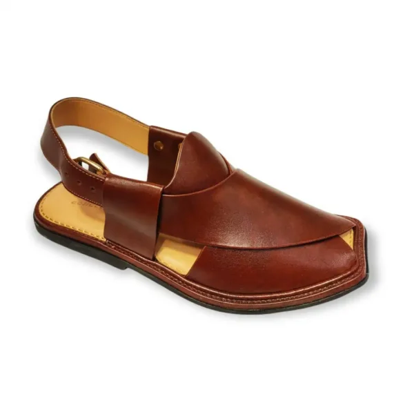 peshawari chappal brown