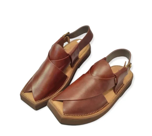 Kaptaan Chappal Brown